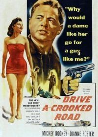 Поездка по кривой дороге (1954) Drive a Crooked Road